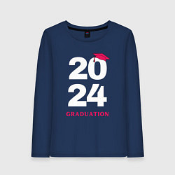 Женский лонгслив Выпуск 2024 - окончание школы -ВУЗа