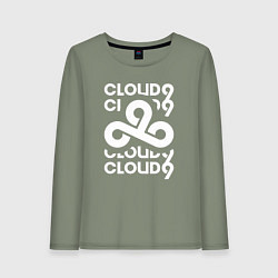Женский лонгслив Cloud9 - in logo