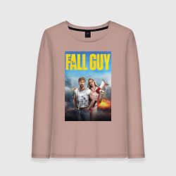 Женский лонгслив Ryan Gosling and Emily Blunt the fall guy