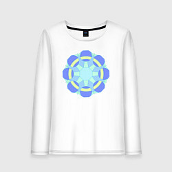 Женский лонгслив Орнамент графический