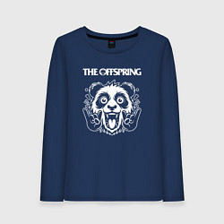 Лонгслив хлопковый женский The Offspring rock panda, цвет: тёмно-синий