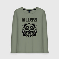 Женский лонгслив The Killers - rock panda