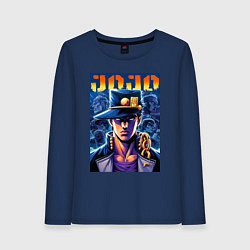 Женский лонгслив Jojo - Jotaro Kujo ai art