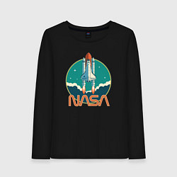 Женский лонгслив NASA spaceship
