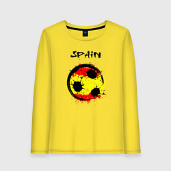 Женский лонгслив Football Spain