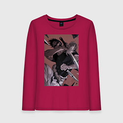 Женский лонгслив Магическая битва Тодзи Фусигуро с ножами