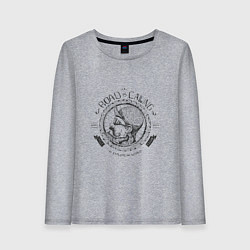 Женский лонгслив Road is calling