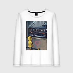 Женский лонгслив BMW арт