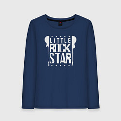 Женский лонгслив Маленькая рок звезда