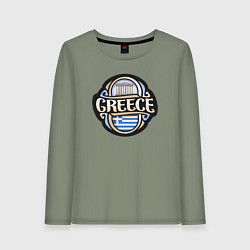 Женский лонгслив Greece