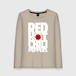 Женский лонгслив RHCP - title and logo