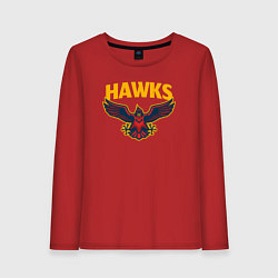 Женский лонгслив Ястребы