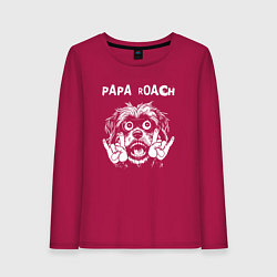 Женский лонгслив Papa Roach rock dog