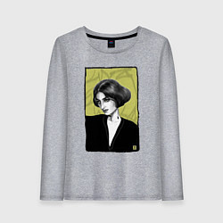 Женский лонгслив Желтоглазая мадам