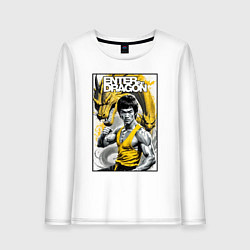 Женский лонгслив Выход дракона - Брюс Ли