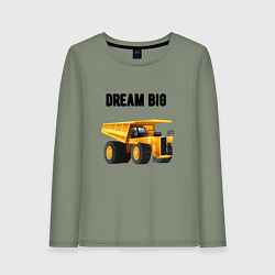 Женский лонгслив Dream big