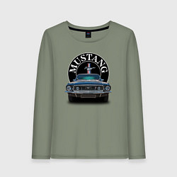 Женский лонгслив Форд Мустанг 1964-1973 годов