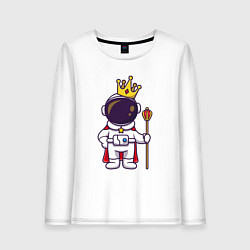 Женский лонгслив Царь космонавт