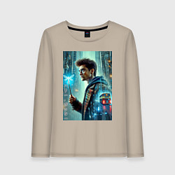 Женский лонгслив Harry Potter - urban style
