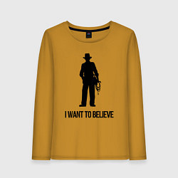 Женский лонгслив Индиана джонс