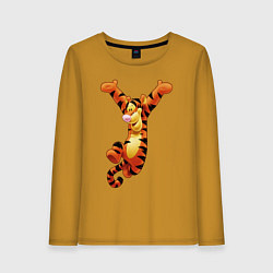 Женский лонгслив Винни пух - Тигруля