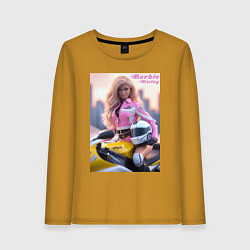 Женский лонгслив Barbie racing - Kawasaki Ninja