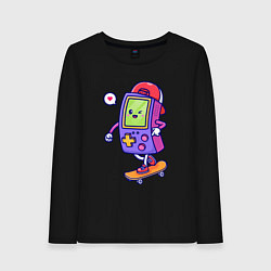 Женский лонгслив Tetris skater