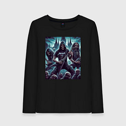 Женский лонгслив Metallica - thrash metal