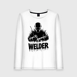 Женский лонгслив Газосварщик
