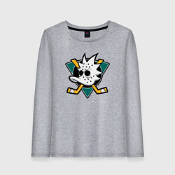 Женский лонгслив Duck Rick