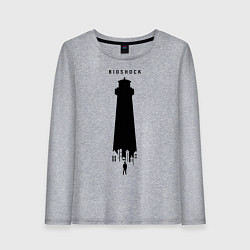 Женский лонгслив Биошок маяк