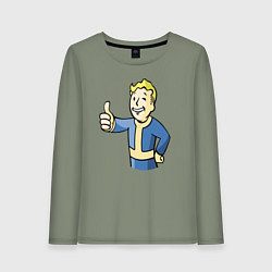 Женский лонгслив Fallout vault boy