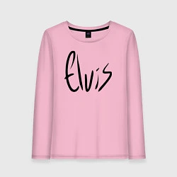 Лонгслив хлопковый женский Elvis, цвет: светло-розовый