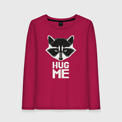 Женский лонгслив Raccoon: Hug me