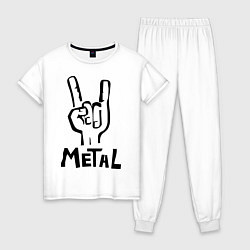 Женская пижама Metal