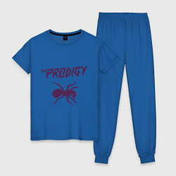 Пижама хлопковая женская The Prodigy: Ant, цвет: синий