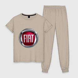 Женская пижама FIAT logo