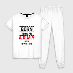 Женская пижама Born to be an ARMY BTS