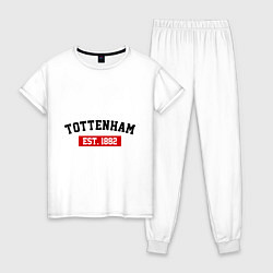 Женская пижама FC Tottenham Est. 1882