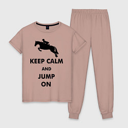 Женская пижама Keep Calm & Jump On