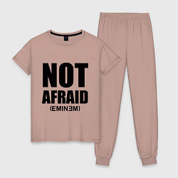 Женская пижама Not Afraid