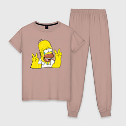 Женская пижама Homer Ahegao