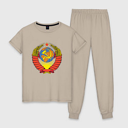 Женская пижама Герб СССР