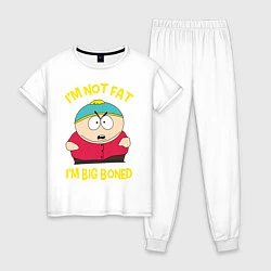 Пижама хлопковая женская South Park, Эрик Картман, цвет: белый