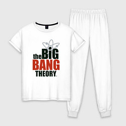 Женская пижама Big Bang Theory logo