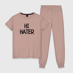 Женская пижама HI HATER BYE HATER