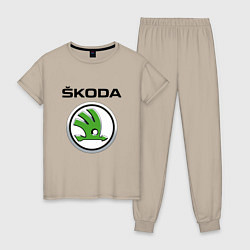 Женская пижама SKODA