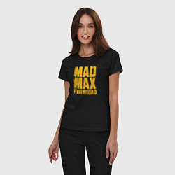 Пижама хлопковая женская Mad Max, цвет: черный — фото 2