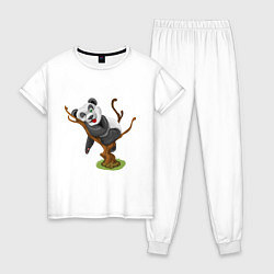 Женская пижама Смешная панда