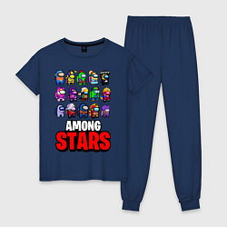Женская пижама AMONG US X BRAWL STARS